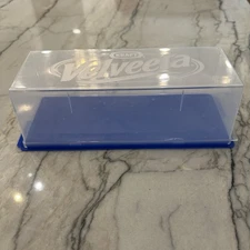 VINTAGE Kraft Velveeta Cheese Keeper Container Plastic with Blue Bottom Base