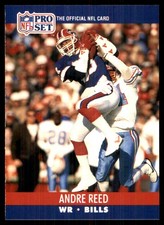 Andre Reed 1990 Pro Set #440 Buffalo Bills NFL READ FREE SHIPPING AutographDen