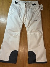 Arctix Women's Premium Insulated Snow Pants, White, Size Small 4-6
