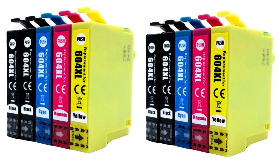 Tinta compatible 604 XL para Epson Expression Home XP2200 XP2205 XP3200 XP3205 - Imagen 3 de 4