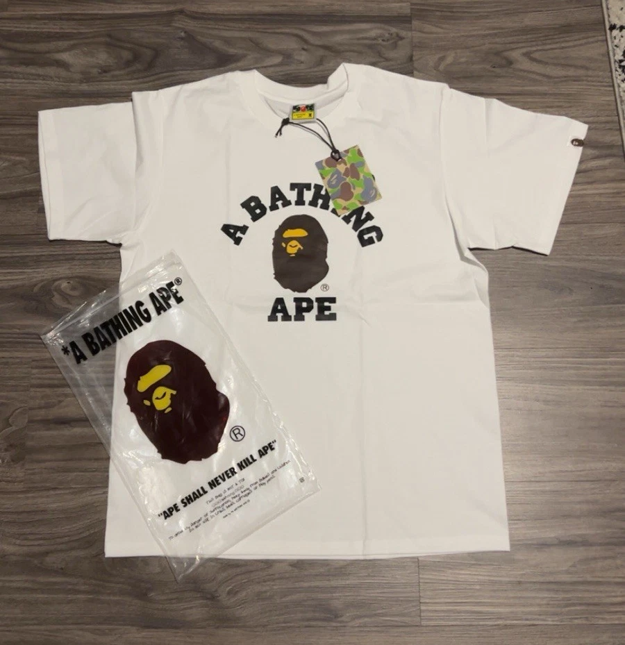A Bathing Ape White Shirts for Men for sale | eBay