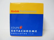 KODAK EDUPE EKTACHROME DUPLICATING FILM (35mm x  100' Roll) FREEZER STORED, USA