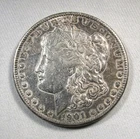 1901-S Silver Morgan Dollar XF Details Coin AS1