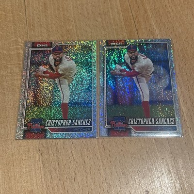2026 Topps Baseball Series 1 Cristopher Sanchez Sandglitter & Holo #325
