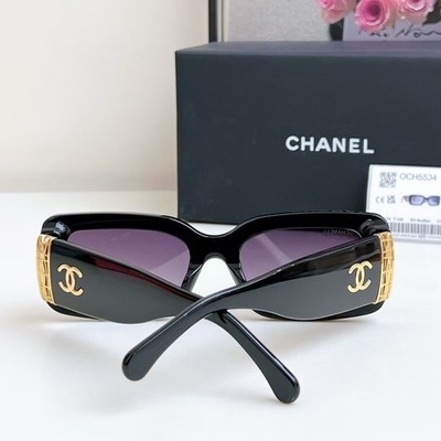 シャネル Chanel Jewel Tweed Sunglasses CH5534 Black Frame Polarized with