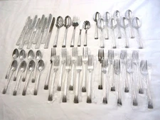 CUISINART NEWPORT TWINE STAINLESS FLATWARE SET CHINA