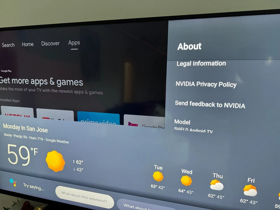 NVIDIA Shield P3430 4k HDR Android TV Streaming Media Player, ohne Fernbedienung - Bild 3 von 4