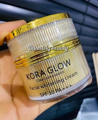Kora Glow Face Cream. Complexion Whitening & Glowing Spf30. 50gx 1  
