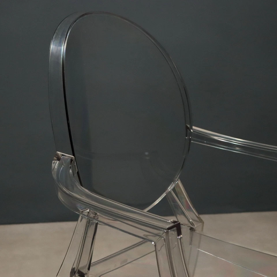 Kartell Louis Ghist Stuhl Design Philippe Starck Polycarbonat Originell - Bild 3 von 4