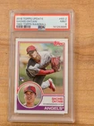 GOAT Alert! 2018 Topps Update Shohei Ohtani 1983 Topps PSA 9