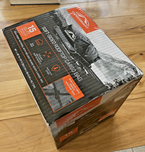 Cargosmart Roof Top Cargo Carrier Soft Sided Cargo Bag Carrier Rainproof-(NIB) - Bild 2 von 5