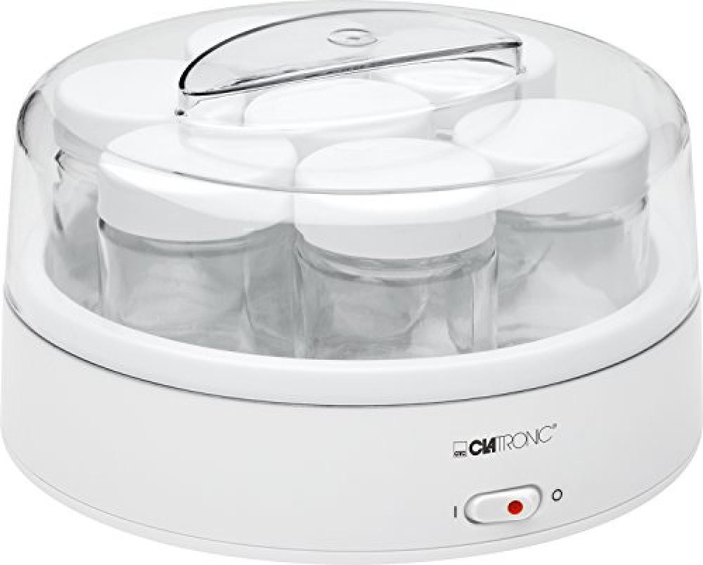 (TG. 20) Clatronic JM 3344 Macchina per Jogurt, 14 W, White - NUOVO 