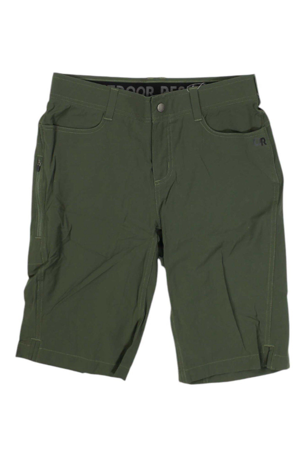 Pantalón corto Ferrosi Over para mujer - 12" entrepierna - Investigación al aire libre - Verde - Talla 14