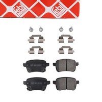 Febi BremsbeläGe Bremsbelagsatz FüR Opel Adam Corsa E Fiat 500L 351 352 Hinten