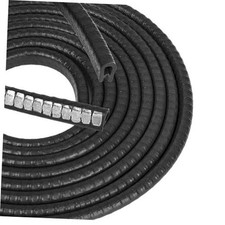 Edge Trim Black Small, Fits Edge 1/16 to 1/8 Inch, Length 3 Meter 10 Feet