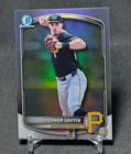 Konnor Griffin Chrome Refractor Rookie RC 2025 Bowman Draft Card BDC-102 Pirates