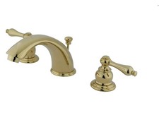 Kingston Brass KB972AL Victorian Widespread Bathroom Polished Brass