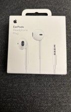 Apple EarPods Headphone Plug New In Box Sealed White