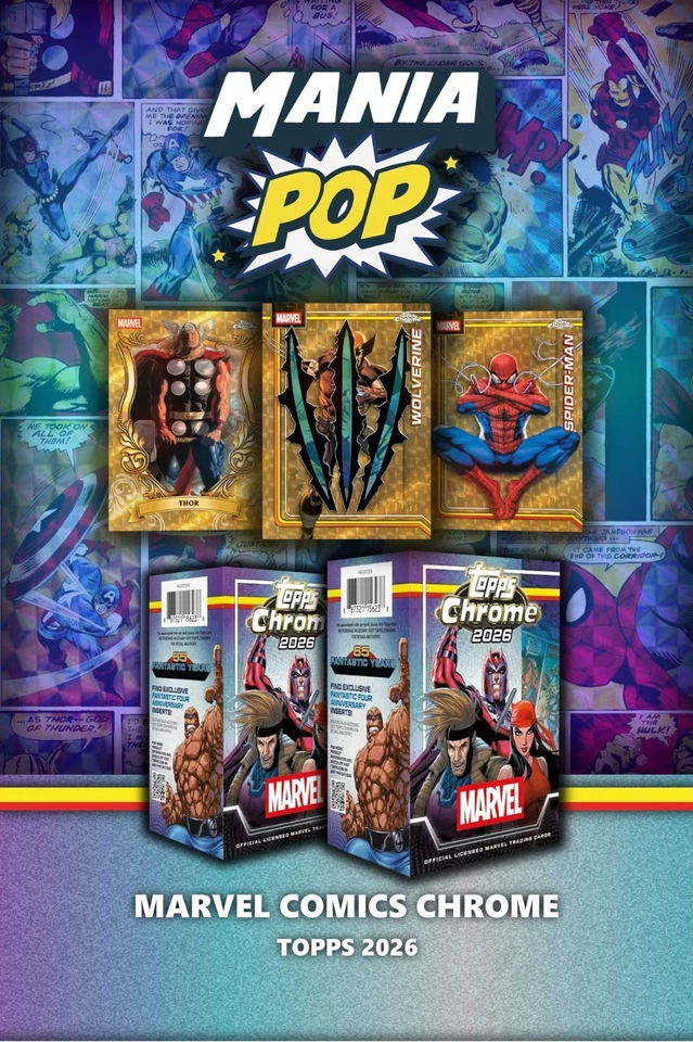 MARVEL CHROME | BLASTER BOXES | BEN | RANDOM & PERSONALS