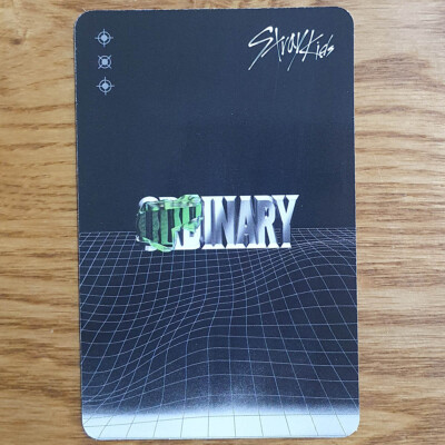 Felix Official Photocard Stray Kids Mini Album Oddinary Genuine