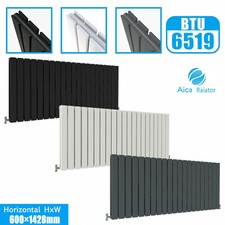 Designer Horizontal Vertical Radiator Flat Panel Oval Column Central Heating