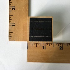 Savvy Rubber Stamp - Small Lined Background - NEW