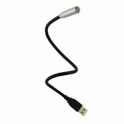 Portable Night Notebook USB Computer Laptop LED Light Flashlight Lamp Torch BK