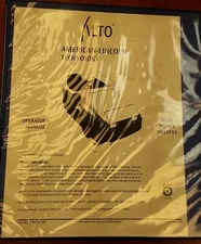 ALTO 6150 Power Sweeper Operator's Manual 