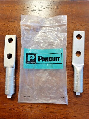 Lot of 2 Panduit LAB4/0 AL9CU WHITE DIE 66 298   NOS