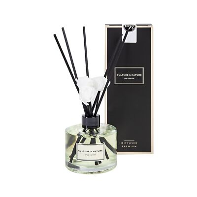 CULTURE & NATURE Reed Diffuser 6.7 oz (200ml) April Flowers Scented Reed Diff...
