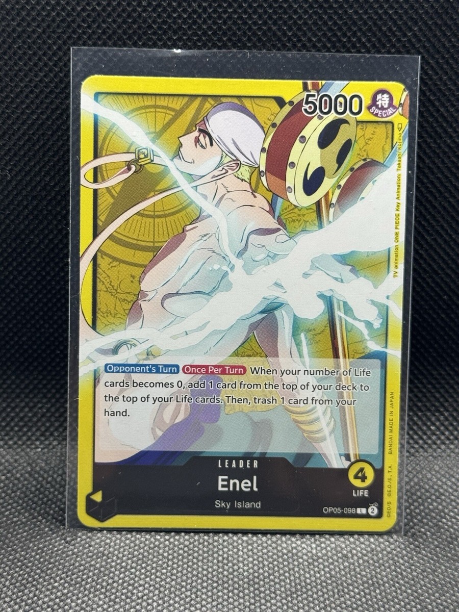 One Piece: Awakening of the New Era Enel (L) OP05-098 Eng | eBay