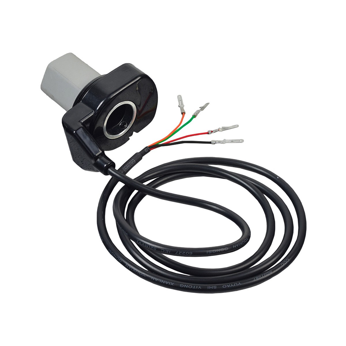 Esi Grips Ridstar Full Twist Throttle 24v 36V 48V Twist Throttle Grips W/ Key Lock & LCD Full Throttle For Ridstar Q20 Q20 Ridstar