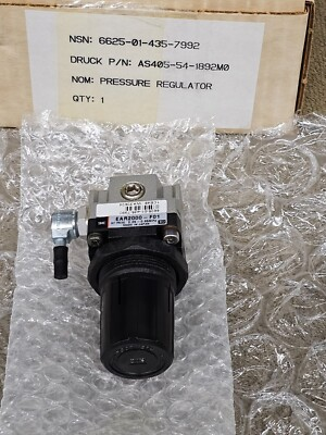#ad #ad SMC EAR2000 F01 Druck AS405 54 1892M0 Air Pneumatic Pressure Regulator Aircraft $49.40