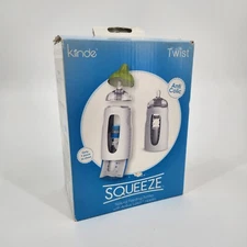 Kiinde Twist Squeeze Baby Breast Milk Feeding Bottle With Active Laych Nipples