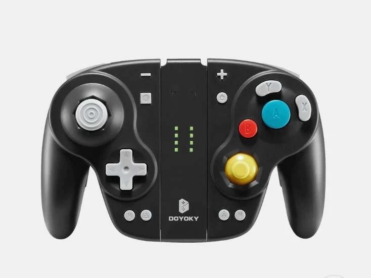 NEW Wireless GameCube Joycons Joy-Con Controller for Nintendo Switch - Black - Image 2 of 4