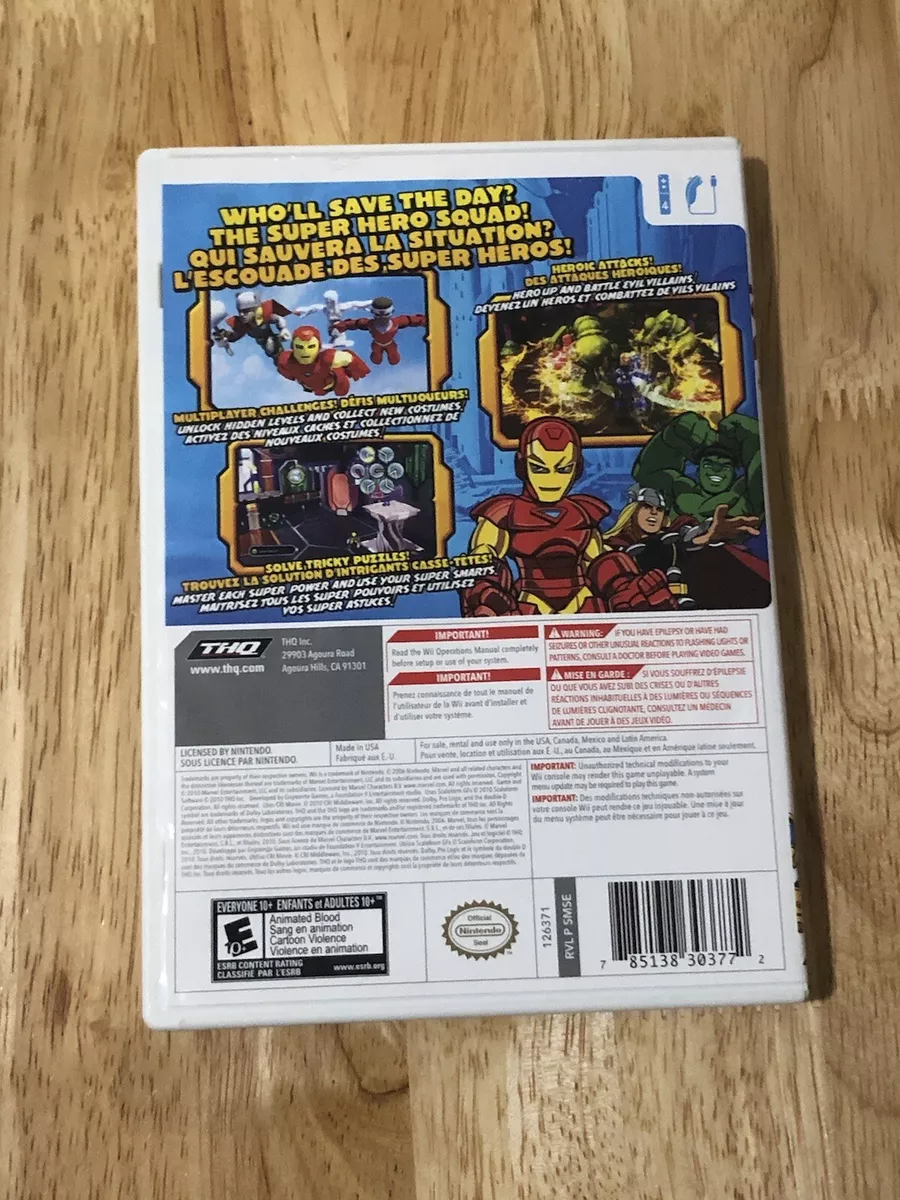 Marvel Super Hero Squad The Infinity Gauntlet - Nintendo Wii in