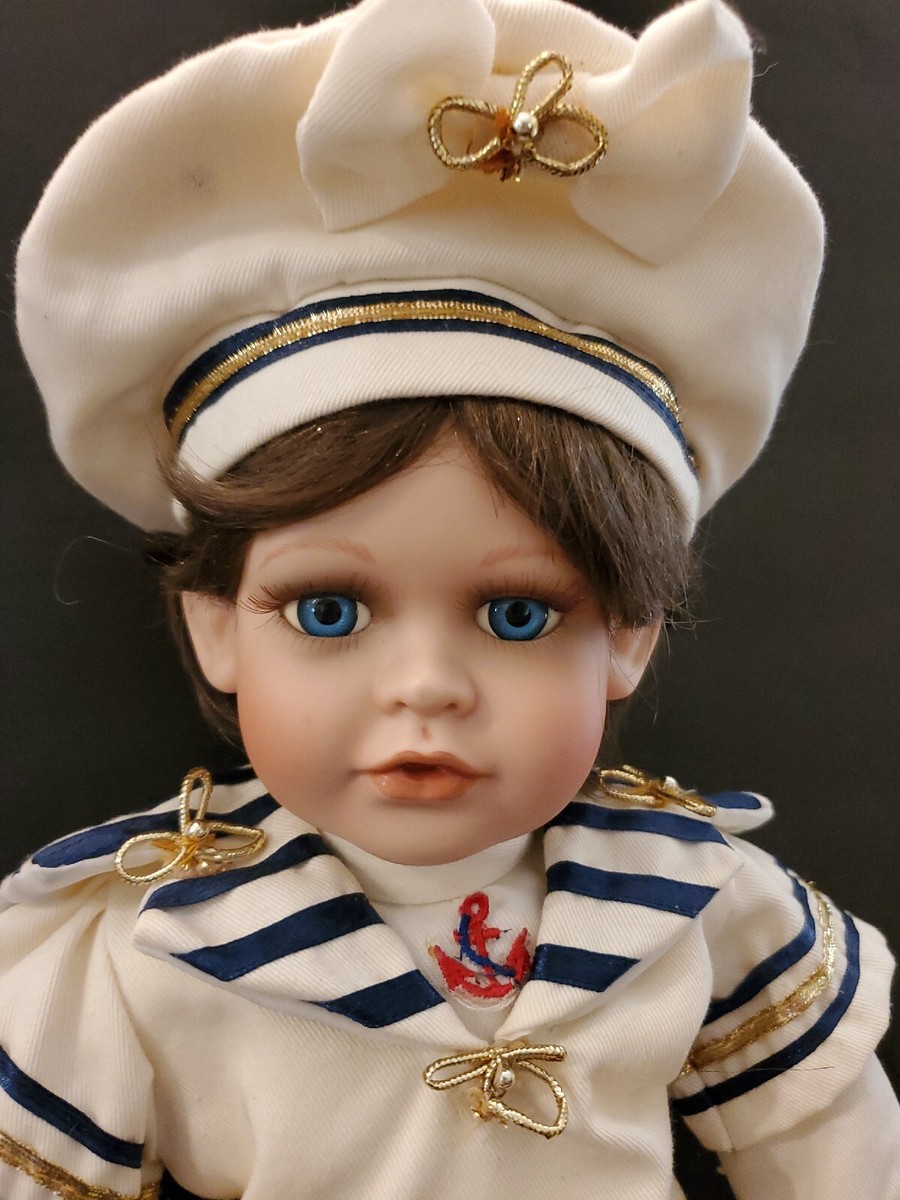 カルロス ドール Sailor Carlos カルロス ドール Sailor Carlos Vintage Sailor Boy W/boat Porc