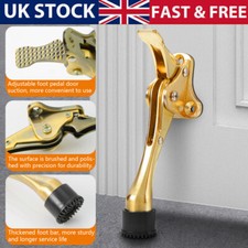 5.5"/7" Door Stop Long Kick Down Door Stop Heavy Duty Silver Door Locks Stopper