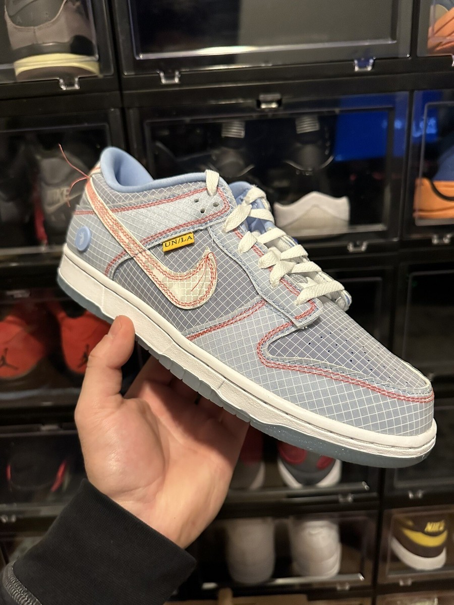 Size 8.5 - Nike Dunk Low x Union LA Passport Pack - Argon  display picture 2