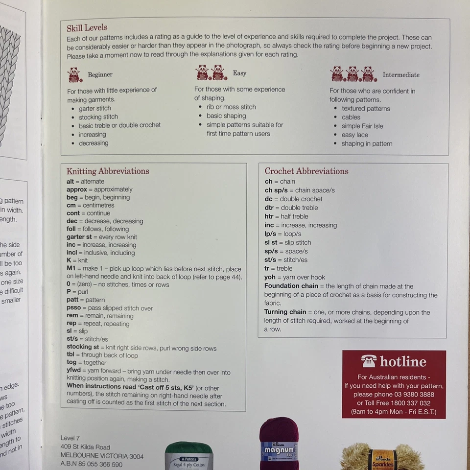 Crafty Christmas PB Book 13 Easy Knit & Crochet Patterns Projects Patons - Image 4 of 4