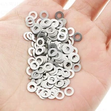 A2 Stainless Steel Ultra Thin Washers Shims Spacer Flat Precision Gasket Washers