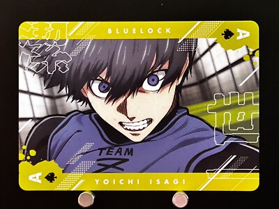 Yoichi Isagi Blue Lock Playing Card Japanese JAPAN SA Kodansha Very Rare