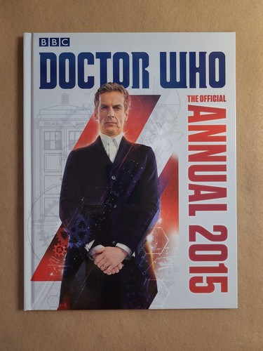 Doctor Who Official Annual 2015 hardcover BBC Peter Capaldi  - Picture 1 of 2