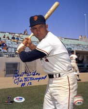 Jim Davenport SIGNED 8x10 Photo San Francisco Giants + INSC PSA/DNA AUTOGRAPHED