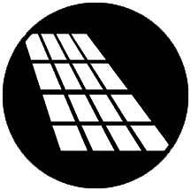 Rosco 77643 Steel Gobo, Double Hung Shadow - Chauvet R1X