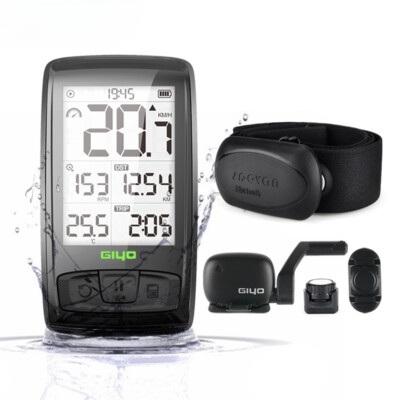 Wireless Bicycle Computer Mount Holder Bicycle Speedometer Speed/Cadence Sensor
