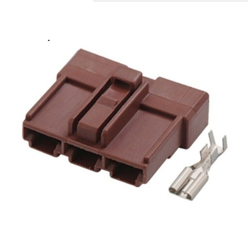 FOR SUMITOMO 7.8MM HD SERIES 6098-0208 3 PIN PLUG CONNECTOR MALE FEMALE - Picture 4 of 5