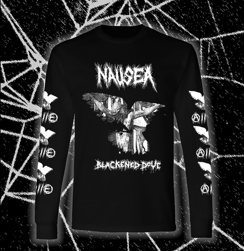 Blackened Dove Long Sleeve T-Shirt Punk 