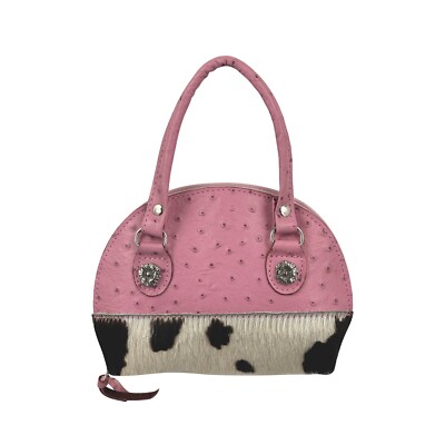 American West Handcrafted Leather Kid's Zip-Top Tote