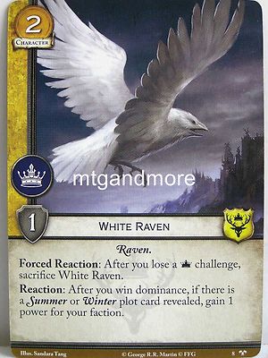 A Game of Thrones 2.0 LCG - 1x White Raven  #008 - Across the Seven Kingdoms